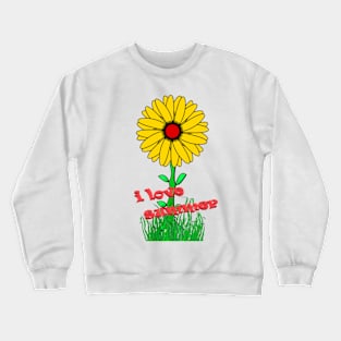 i love summer Crewneck Sweatshirt